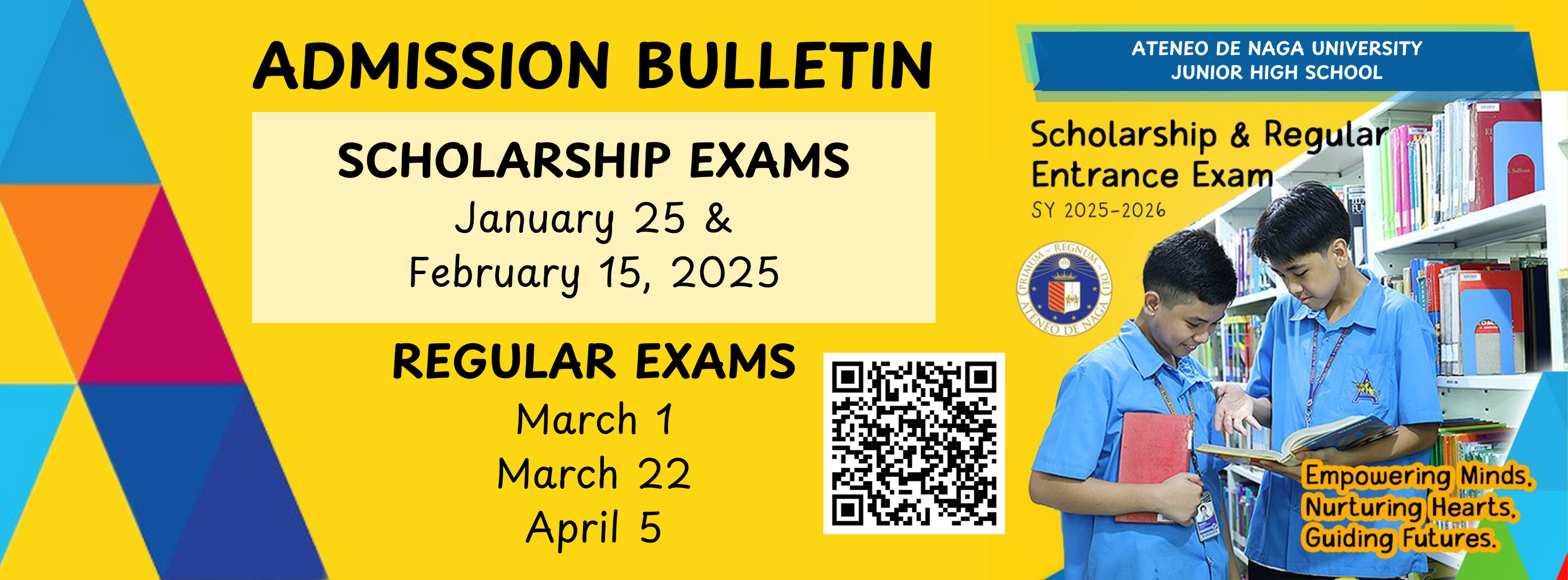 Admissions & Scholarship Exam